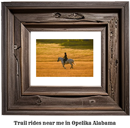 trail rides near me in Opelika, Alabama